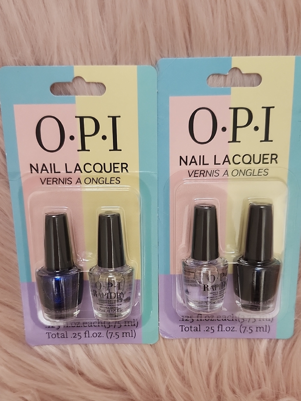 BRAND NEW 2CT BUNDLE OPI MINI NAIL LACQUER SET